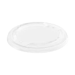 Couvercle PET antibuée pour saladier carton 18.4cm